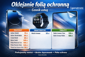 Oklejanie folia ochronna Gamatronic Piła