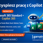 Przyspiesz pracę z Copilot 365 NOWOŚĆ! Microsoft 365 Standard + Copilot 365 AI w Twoim Word, Excel, Outlook, Teams 2x Szybciej: Dokumenty, analizy, maile Taniej niż osobne licencje! Kup Pakiet i Oszczędzaj na Licencjach! Sprawdź szczegóły Gamatronic Innowacje w zarządzaniu